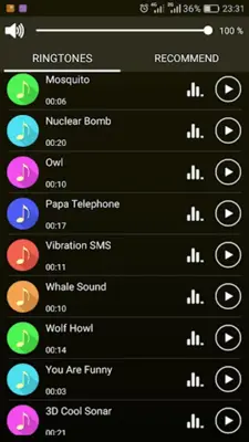 Phone Ringtones Collection android App screenshot 4