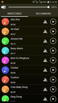 Phone Ringtones Collection android App screenshot 5